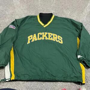 Starter NFL Green Bay Packers Pullover Jacket size Large